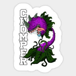 Chomper Sticker